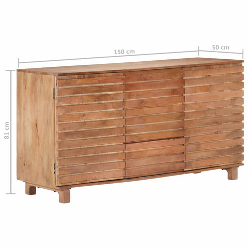 Swen Studio -  Sideboard 150x50x81 cm Solid Mango Wood